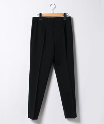 ＜レリアン プラスハウス＞ 大きいサイズ テーパードパンツ クロ 【三越・伊勢丹/公式】