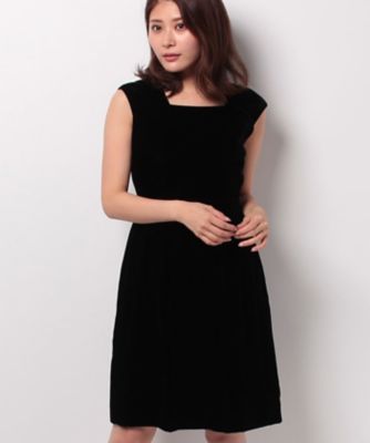 ＜ELISA＞ ソフトレーヨンベルベット クロ 【三越・伊勢丹/公式】