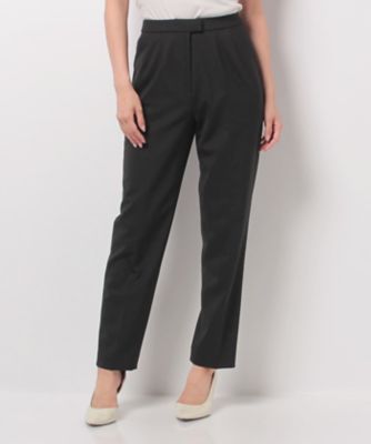 ＜レリアン/Leilian＞ センタープレスパンツ クロ 【三越・伊勢丹/公式】