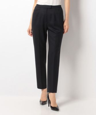 ＜レリアン プラスハウス＞ 大きいサイズ テーパードシルエットパンツ ネービーブルー 【三越・伊勢丹/公式】