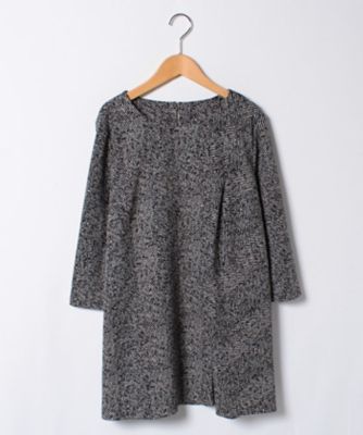 ＜レリアン プラスハウス＞ 大きいサイズ ジャガードチュニック クロ 【三越・伊勢丹/公式】