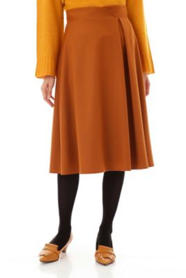 ＜ナチュラル ビューティー/NATURAL BEAUTY＞ サキソニーストレッチスカート (0187220004) ベージュ 【三越・伊勢丹/公式】