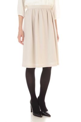 ＜ナチュラル ビューティー/NATURAL BEAUTY＞ バランサーキュラーラメツイルスカート (0187220008) ベージュ 【三越・伊勢丹/公式】