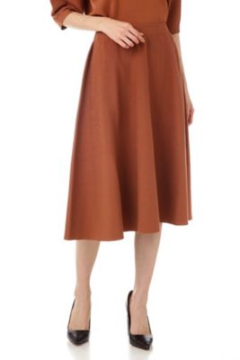 ＜ナチュラル ビューティー/NATURAL BEAUTY＞ フルニードルニットスカート (0187220804) ベージュ 【三越・伊勢丹/公式】