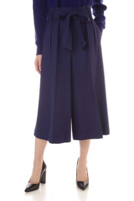 ＜ナチュラル ビューティー/NATURAL BEAUTY＞ サキソニーストレッチパンツ(0187230004) ブルー 【三越・伊勢丹/公式】