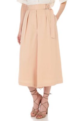 ＜ナチュラル ビューティー/NATURAL BEAUTY＞ テトロンツイルワイドパンツ(0187230601) ピンク 【三越・伊勢丹/公式】