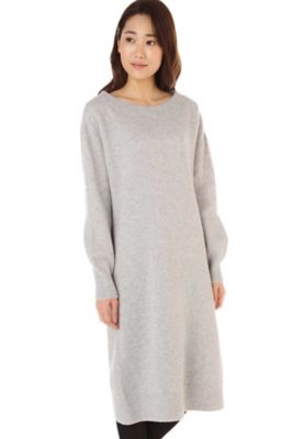 ＜ナチュラル ビューティー/NATURAL BEAUTY＞ ストレッチウールワンピース(0187240007) グレー 【三越・伊勢丹/公式】