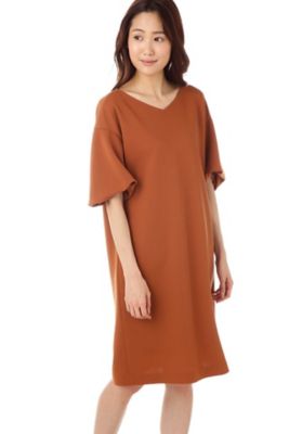 ＜ナチュラル ビューティー/NATURAL BEAUTY＞ ◆夏目三久さん着用◆タックリバーワンピース(0187240804) ベージュ 【三越・伊勢丹/公式】