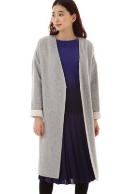 ＜ナチュラル ビューティー/NATURAL BEAUTY＞ ジロンリバーコート(0187251003) グレー 【三越・伊勢丹/公式】