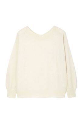 ＜ナチュラル ビューティー/NATURAL BEAUTY＞ CHARMウールカシミヤニット(0187270001) ホワイト 【三越・伊勢丹/公式】