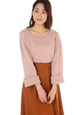 ＜ナチュラル ビューティー/NATURAL BEAUTY＞ ラメウールニット(0187270005) ピンク 【三越・伊勢丹/公式】