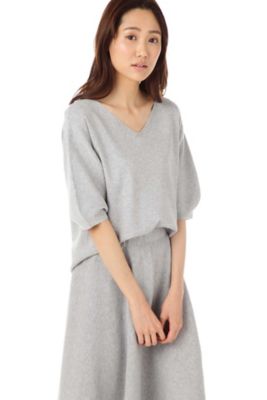 ＜ナチュラル ビューティー/NATURAL BEAUTY＞ フルニードルプルオーバー(0187270804) グレー 【三越・伊勢丹/公式】
