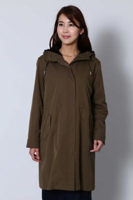 ＜BOSCH＞ ツイルストレッチフードコート(0217251001) カーキー 【三越・伊勢丹/公式】