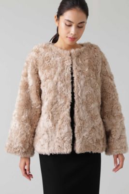 ＜BOSCH＞ 《B ability》フェイクファーコート(0217251008) グレー 【三越・伊勢丹/公式】