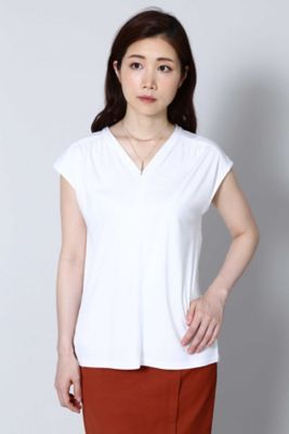 ＜BOSCH＞ Ry/Cuスムースカットソー(0217260710) ホワイト 【三越・伊勢丹/公式】