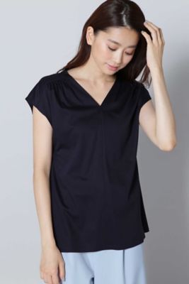 ＜BOSCH＞ Ry/Cuスムースカットソー(0217260710) ネービー 【三越・伊勢丹/公式】