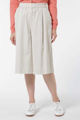 【SALE（三越）】＜HUMAN WOMAN＞ コットンテンセルギャバパンツ(0777120202) ベージュ 【三越・伊勢丹/公式】