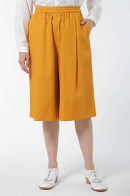 【SALE（三越）】＜HUMAN WOMAN＞ コットンテンセルギャバパンツ(0777120202) オレンジ 【三越・伊勢丹/公式】