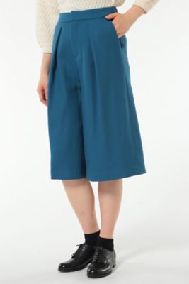 【SALE（三越）】＜HUMAN WOMAN＞ クラシックボタニーパンツ(0777120204) ブルー 【三越・伊勢丹/公式】