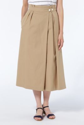 【SALE（三越）】＜HUMAN WOMAN＞ 100/2バイオツイル スカーチョ(0777120507) ベージュ 【三越・伊勢丹/公式】