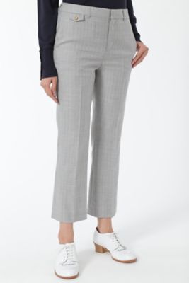 【SALE（三越）】＜HUMAN WOMAN＞ ウールドビーパンツ(0777130202) グレー 【三越・伊勢丹/公式】