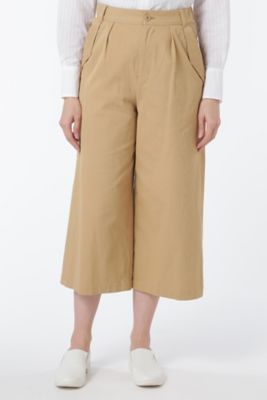 【SALE（三越）】＜HUMAN WOMAN＞ 高密度ドライピケ パンツ(0777130403) ベージュ 【三越・伊勢丹/公式】