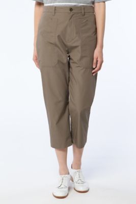 【SALE（三越）】＜HUMAN WOMAN＞ タイプライターパンツ(0777130511) カーキー 【三越・伊勢丹/公式】