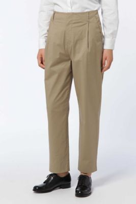 ＜HUMAN WOMAN＞ 50コンパクトツイルストレッチ パンツ(0777230802) ベージュ 【三越・伊勢丹/公式】