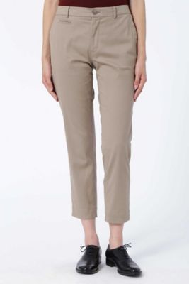 ＜HUMAN WOMAN＞ ベネシャンストレッチパンツ(0777230804) ベージュ 【三越・伊勢丹/公式】