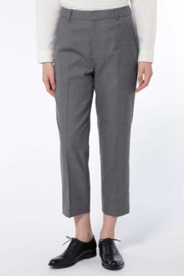 ＜HUMAN WOMAN＞ サキソニー パンツ(0777230910) グレー 【三越・伊勢丹/公式】