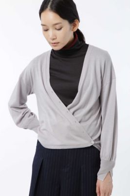 ＜HUMAN WOMAN＞ カシュクール風カーディガン(0777270009) ベージュ 【三越・伊勢丹/公式】