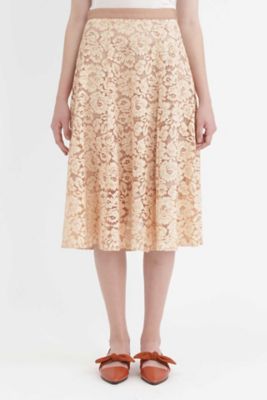 ＜ジル スチュアート/JILL STUART＞ レニーレーススカート(0927220004) オレンジ 【三越・伊勢丹/公式】