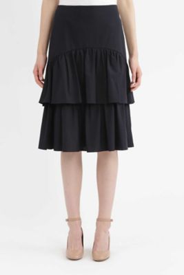 【SALE（三越）】＜ジル スチュアート/JILL STUART＞ アニーティアードスカート(0927220006) ネービー 【三越・伊勢丹/公式】