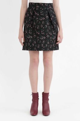 ＜ジル スチュアート/JILL STUART＞ アロージャガードスカート(0927220012) ブラック 【三越・伊勢丹/公式】