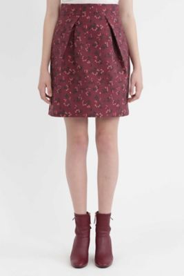 ＜ジル スチュアート/JILL STUART＞ アロージャガードスカート(0927220012) ワイン 【三越・伊勢丹/公式】