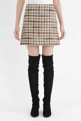 ＜ジル スチュアート/JILL STUART＞ ツイッギー台形スカート(0927220016) ベージュ 【三越・伊勢丹/公式】