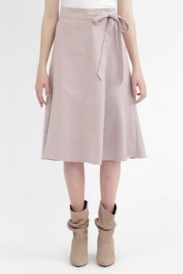 ＜ジル スチュアート/JILL STUART＞ メリッサラップ風フレアスカート(0927220018) ピンク 【三越・伊勢丹/公式】