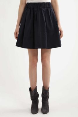 ＜ジル スチュアート/JILL STUART＞ ジェナギャザーミニスカート(0927220032) ネービー 【三越・伊勢丹/公式】