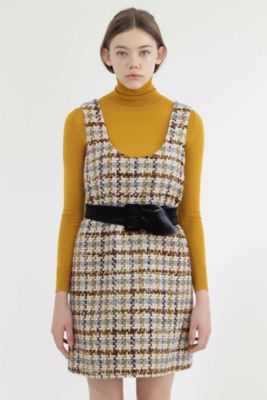 ＜ジル スチュアート/JILL STUART＞ ツイッギーワンピース(0927240016) ベージュ 【三越・伊勢丹/公式】