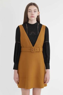 ＜ジル スチュアート/JILL STUART＞ ノーリンジャンパーミニワンピース(0927240018) イエロー 【三越・伊勢丹/公式】