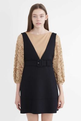 ＜ジル スチュアート/JILL STUART＞ ノーリンジャンパーミニワンピース(0927240018) ネービー 【三越・伊勢丹/公式】
