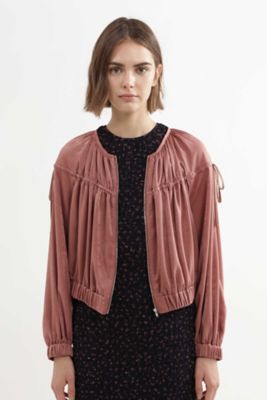 ＜ジル スチュアート/JILL STUART＞ ラーヴルノーカラーブルゾン(0927250004) ピンク 【三越・伊勢丹/公式】