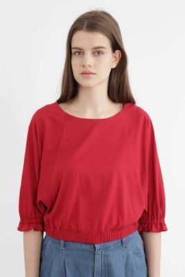 ＜ジル スチュアート/JILL STUART＞ アネリショルダーリボンカットソー(0927260005) レッド 【三越・伊勢丹/公式】