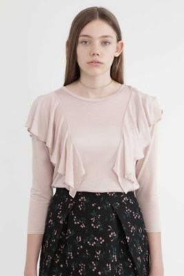 ＜ジル スチュアート/JILL STUART＞ フィララッフルカットソー(0927260010) ベージュ 【三越・伊勢丹/公式】