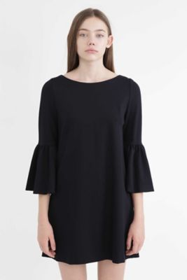 ＜ジル スチュアート/JILL STUART＞ オレーナ袖フレアワンピース(0927262002) ネービー 【三越・伊勢丹/公式】
