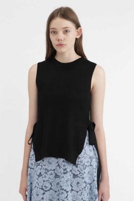 ＜ジル スチュアート/JILL STUART＞ エイミーニットベスト(0927270002) ブラック 【三越・伊勢丹/公式】