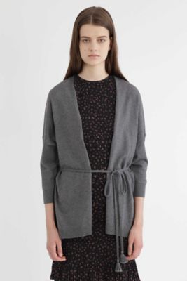 ＜ジル スチュアート/JILL STUART＞ リヴィートッパーカーディガン(0927270008) グレー 【三越・伊勢丹/公式】