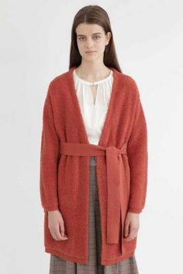 ＜ジル スチュアート/JILL STUART＞ ループニットロングカーディガン(0927270014) オレンジ 【三越・伊勢丹/公式】