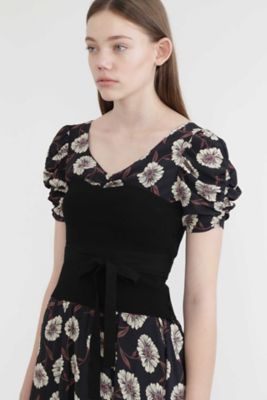 ＜ジル スチュアート/JILL STUART＞ アリーニットビスチェ(0927270025) ブラック 【三越・伊勢丹/公式】