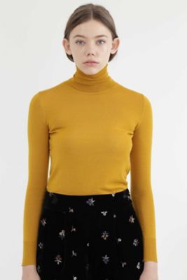 ＜ジル スチュアート/JILL STUART＞ ロピタートルネックニット(0927270033) イエロー 【三越・伊勢丹/公式】
